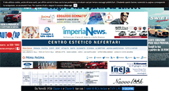 Desktop Screenshot of imperianews.it