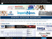 Tablet Screenshot of imperianews.it