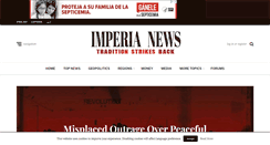 Desktop Screenshot of imperianews.com